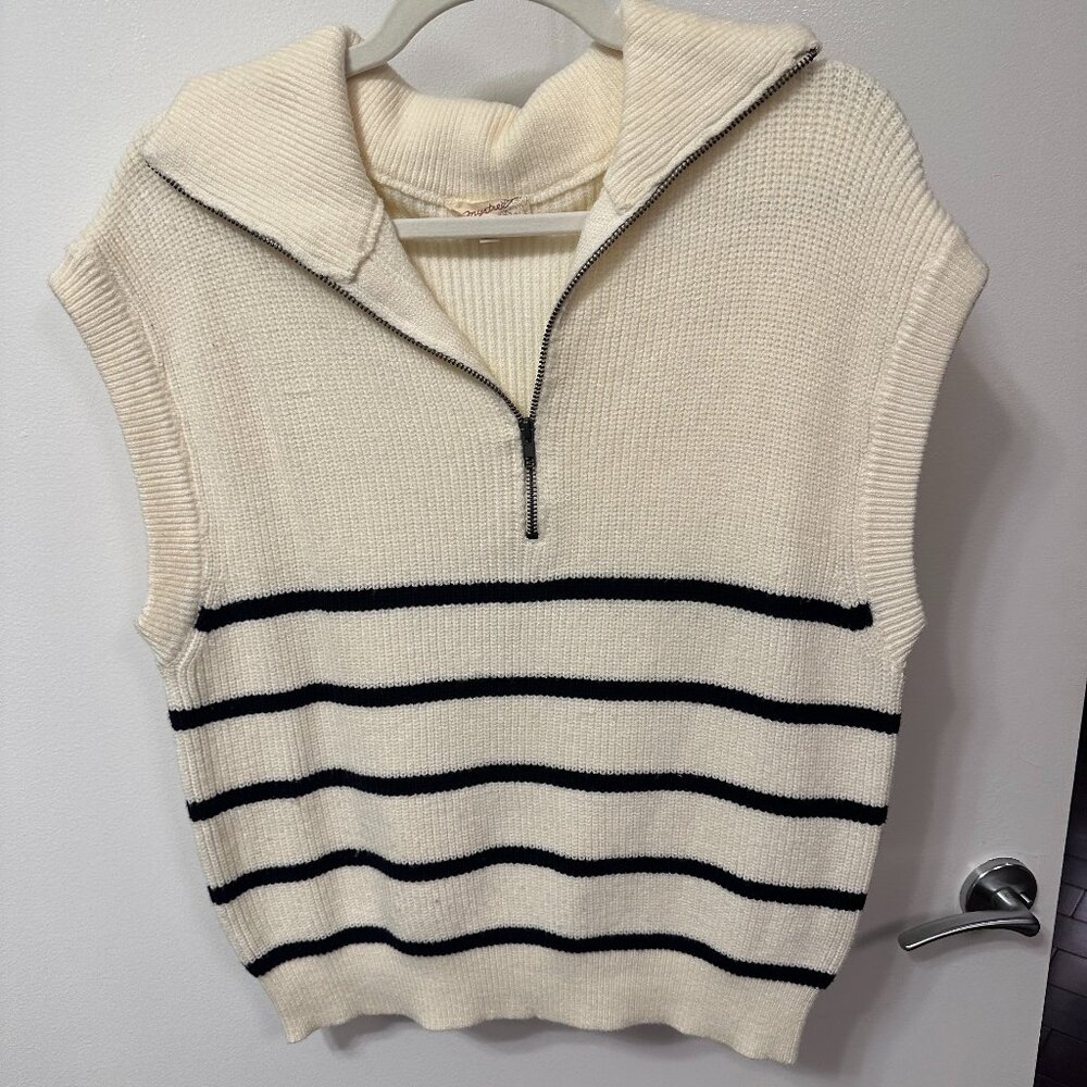 Striped Sweater Vest